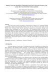 Influence Neotectonic Identified by Morphometric Data and