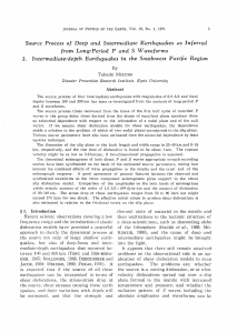 Source Process of Deep and Intermediate Earthquakes as Inferred