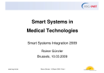 Guenzler-2009 03 10 Medical Technology @ SSI