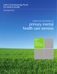 primary mental health care services