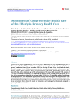 Assessment of Comprehensive Health Care of the Elderly in Primary