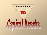 CHAPTER 10 Capital assets