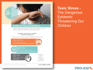 Toxic Stress - Everychild Foundation