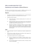 Ind AS 106 – Exploration for and Evaluation of Mineral Resources