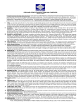 PURCHASE ORDER STANDARD TERMS AND CONDITIONS