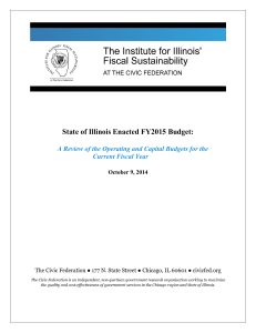 State of Illinois Enacted FY2015 Budget