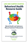 Behavioral Health Resource Guide