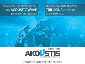 bulk acoustic wave trillions of crystal