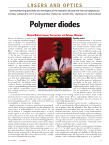 Friend et al., Polymer Diodes