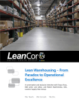 Lean Warehousing – From Paradox to Operational Excellence