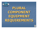 Plural Component Equipment