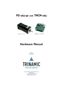 Hardware manual
