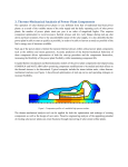 3. Thermo-Mechanical Analysis of Power Plant Components