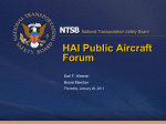 NTSB Public Aircraft Presentation