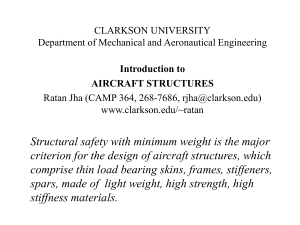 Introduction to AIRCRAFT STRUCTURES