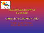 the eurorainbow of schools greece 18-23 march