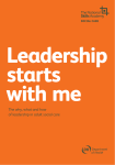 The why, what and how of leadership in adult social care