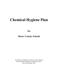 MCS Chemical Hygiene Plan