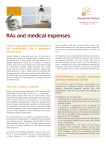 RAs and medical expenses