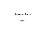 Intro to Torts