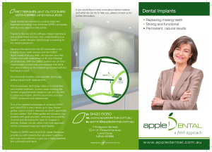 Dental Implants