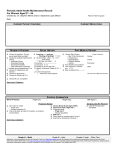 Periodic Adult Health Maintenance Record