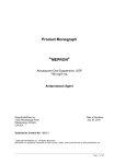 Product Monograph