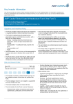 Key Investor Information AMP Capital Global Listed Infrastructure