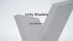 GPU Computing - Unity Shaders and General Purpose