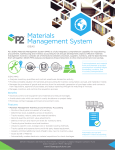 Materials Management System