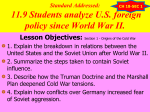 COLD WAR CONFLICTS