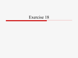 Exercise 18