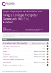 King`s College Hospital Denmark Hill Site