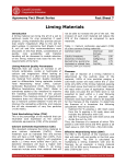 Liming Materials - Northern New York Agricultural Development
