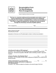 Documentation Form For Non-Employee Work Arrangement