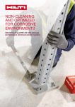 non-cleaning and optimized for corrosive environments