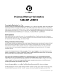 Contact Lenses - Village Eye Care