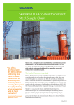 Skanska UK`s Eco-Reinforcement Steel Supply