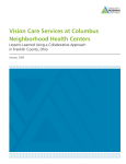 Vision Care Services at Columbus Neighborhood Health Centers