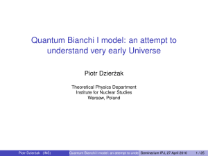 Quantum Bianchi I model: an attempt to understand very early