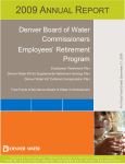 2009 Annual Report: Employees` Retirement Program