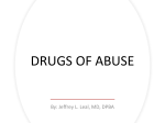 11. DRUGS OF ABUSE