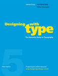 Designing with Type  The Essential Guide to Typography - PDF Room