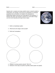 Earth's Spheres Classification System Lesson