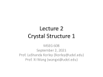 crystal structure 1