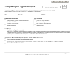 Malignant Hyperthermia Competency checklist