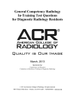 ACR 2013 DXIT Exam