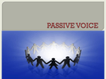 1- Passive Voice.IstockE