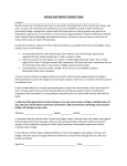 CROWN AND BRIDGE CONSENT FORM
