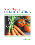 7 Days of Healthy Eating